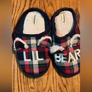 Dearfoams Cozy Comfort Unisx Lil Bear Clog Slippers, size 13-1